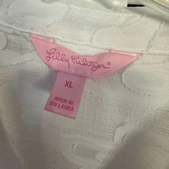 Lilly Pulitzer Natalie Shirtdress Cover-Up - Picture 6 of 6